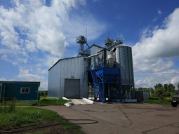 Зерноподрабатывающий и сушильный комплекс на базе оборудования 